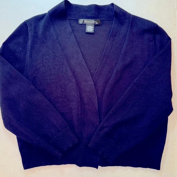 89th & Madison Cropped Long Sleeve Cardigan - Picture 1 of 10